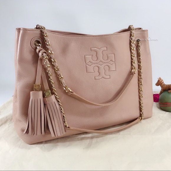tory burch thea slouchy chain tote - Main Image